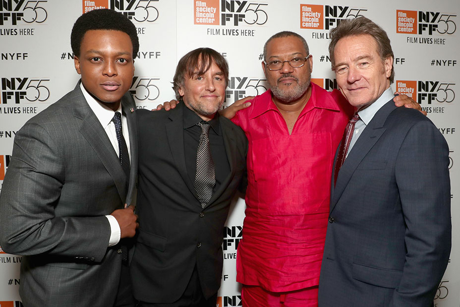 Laurence Fishburne and Peter Thiel