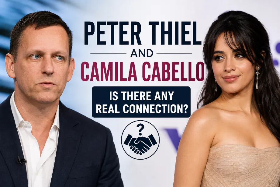Peter Thiel and Camila Cabello